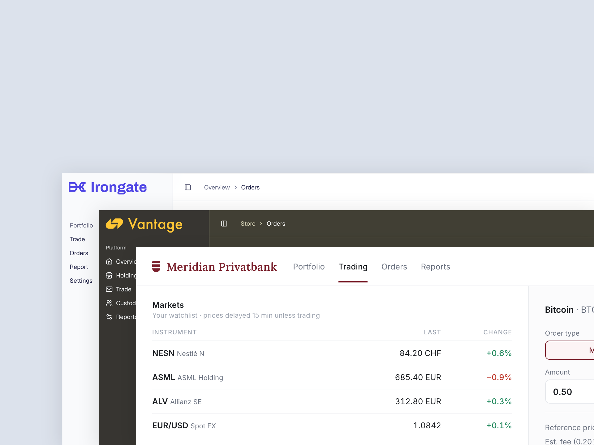 Havenex platform dashboard