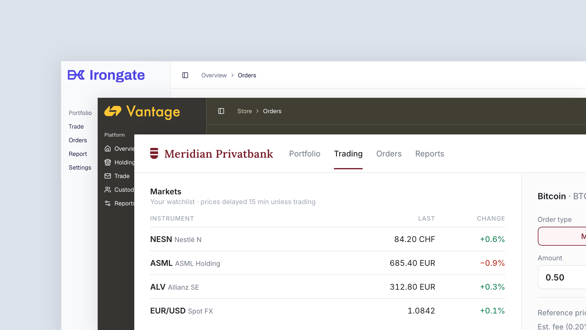 Havenex platform dashboard